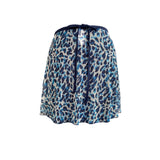 Falda corta animal print